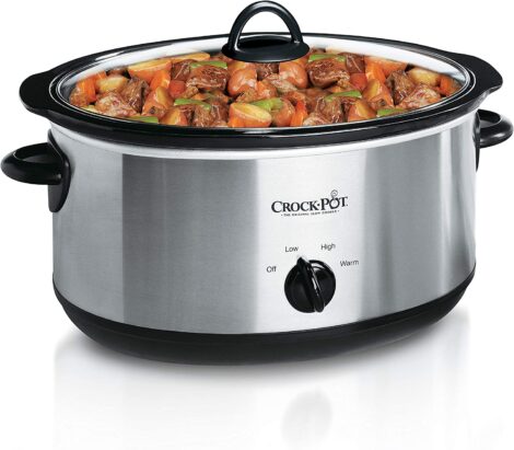 Crock-Pot 7-Quart Oval Manual Slow Cooker