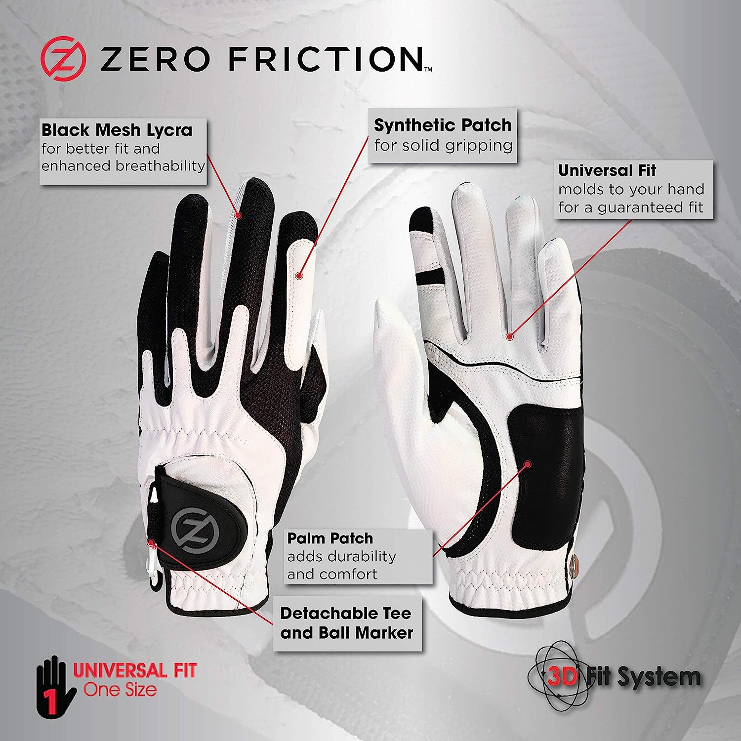 Zero Friction Compression Fit Synthetic