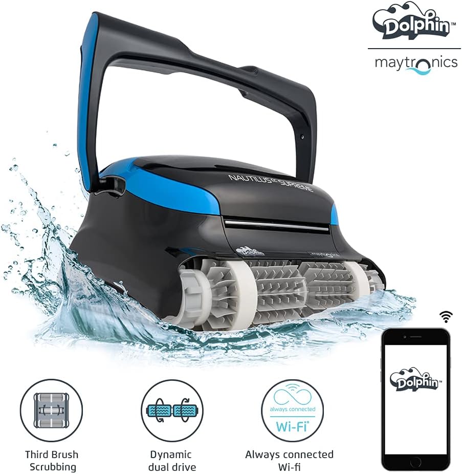 Dolphin Nautilus CC Supreme WiFi Operated Robotic Pool Cleaner